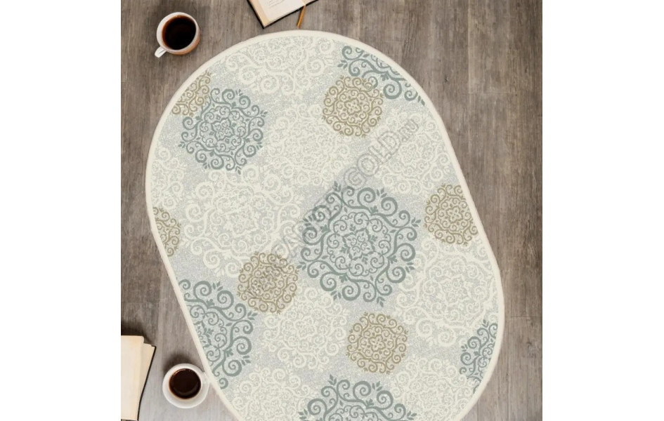 Бельгийский ковер Genova 38001 6555 61 Овал