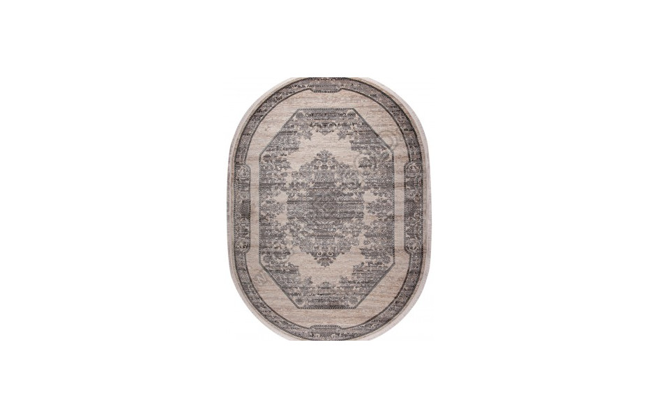 Ковер Avon 36972X OVAL L.BEIGE / L.GREY