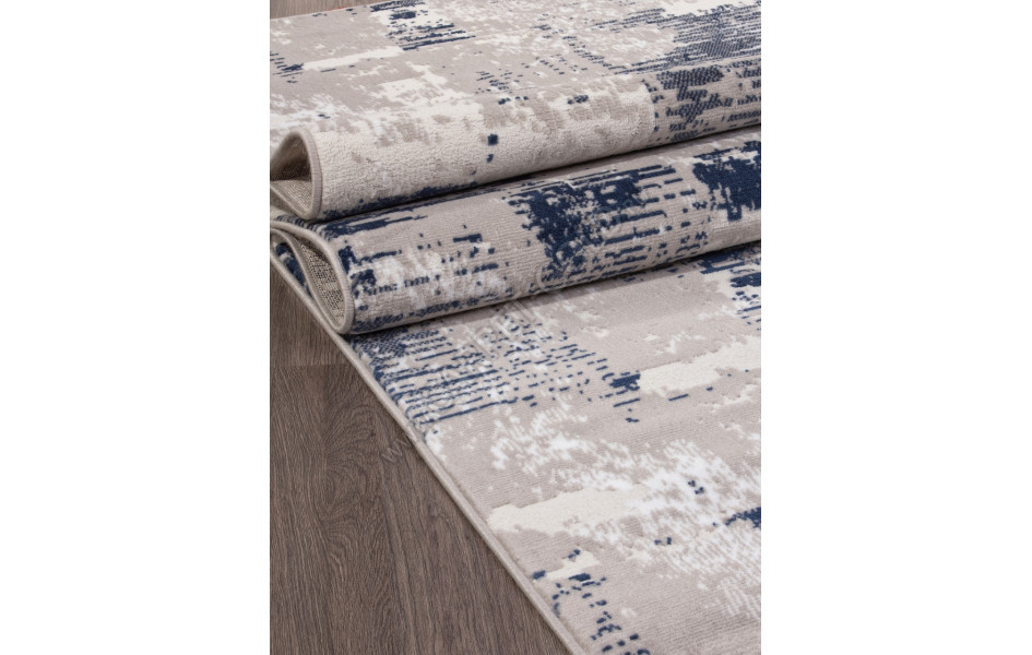 Ковер 8673 - GRAY-BLUE - Прямоугольник - коллекция RICHI