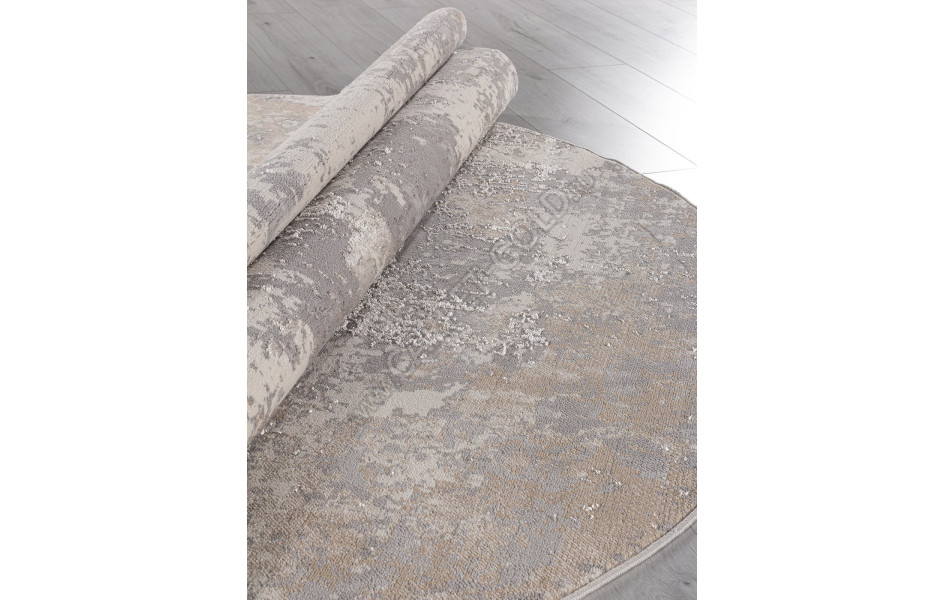 Ковер F163 - BEIGE- Овал - коллекция LIMAN