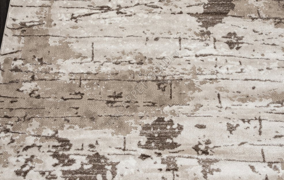 Ковер в стиле модерн F174 - BEIGE - Овал - коллекция ALABAMA