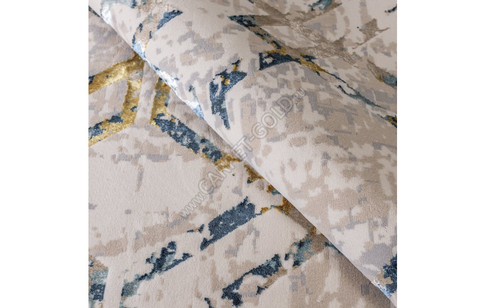 КОВРЫ ДИЗАЙН NJ76A ЦВЕТ BLUE Rich