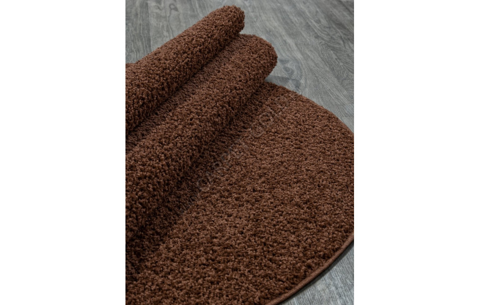 Ковер T600 - BROWN - Овал - коллекция LANA