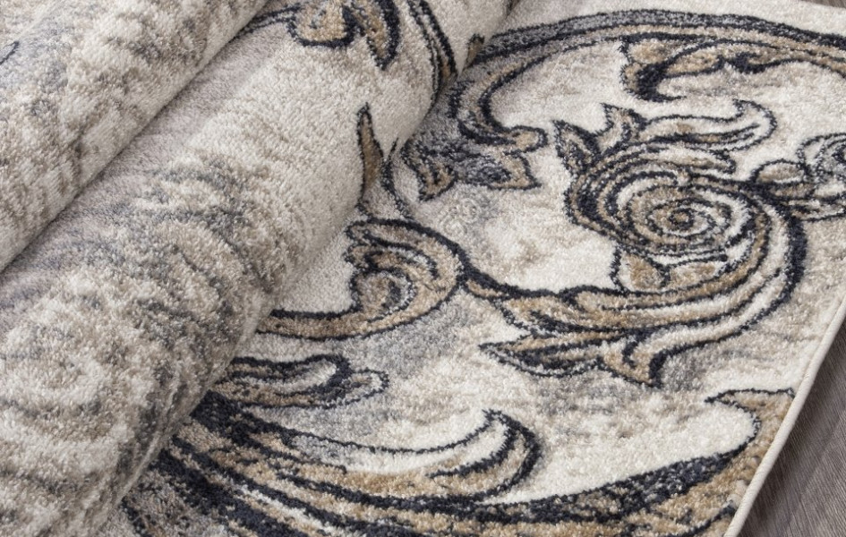 Ковер D754 - BEIGE - Прямоугольник - коллекция TORNADO