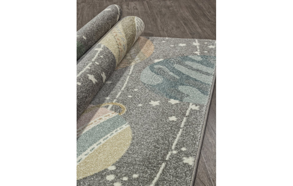 Ковер D209 - LIGHT GRAY - Прямоугольник - коллекция SOFIT