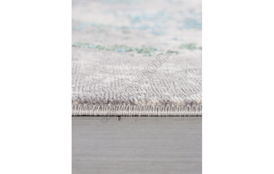 Ковер F477 - GRAY-BLUE - Прямоугольник - коллекция LIMAN