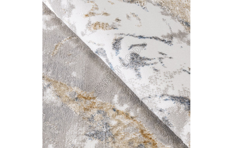 КОВРЫ ДИЗАЙН 10327B ЦВЕТ GRI / K.MAVI Nord