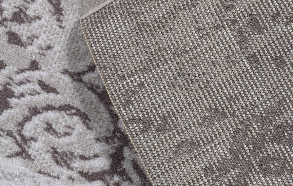 Ковер F390 - GRAY - Дорожка - коллекция SILVER
