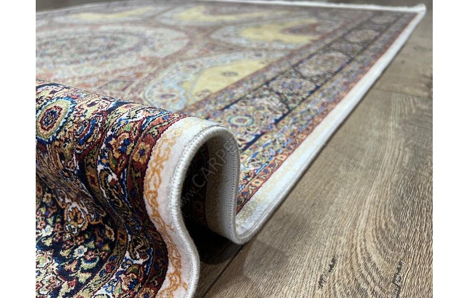 9056 BEIGE LACIVERT Kum